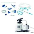 thumbnail image 2 of Pool Sand Filter Pump w/ Timer, Pool Maintenance Kit & Wall-Mounted Pool Skimmer, 2 of 13