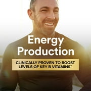 GNC Mega Men Energy and Metabolism Multivitamin Caplets, Clinically Proven to Feel Better, Timed Release, Calorie Burn, Focus, Caffeine, Thermogenic, Immune, B Vitamins, 180 Count