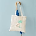 thumbnail image 4 of CafePress - Tai Chi Growth 2' Tote Bag - Unisex Canvas Tote Bag, Beige, 1-Piece, 4 of 6