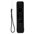 thumbnail image 3 of TV Remote Case, Accurate Incision Washable TV Remote Cover Shockproof Silicone  For Fall Prevention Black, 3 of 8