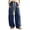 #2Navy, variant on MYAOYINo Boundaries Womens High Waist Parachute Pants Drawstring Baggy Cargo Trousers