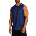 thumbnail image 3 of DAFPZW Sleeveless Shirts for Men Tank Tops Gym Quick Dry Workout Muscle Shirt Athletic Summer Bodybuilding Running Tees, 3 of 9