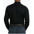 thumbnail image 3 of Cinch Men's Modern Fit Black Button Down Shirt MTW1347019, 3 of 4