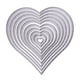 thumbnail image 1 of Cuadros Decorativos 10X hilo de coser de corazón troqueles de Metal para álbum de recortes DIY Likrtyny  embutido en tela, 1 of 3