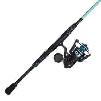 PENN Battle III LE 7' Spinning Combo, Reel Size 4000, Graphite Composite Rod,  Winn Grips - Walmart.com