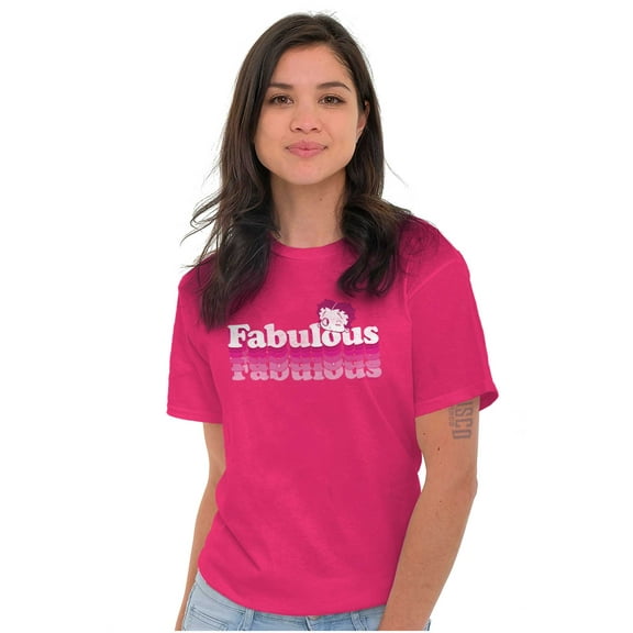 Betty Boop Fabulous Proud Strong Women's Graphic T Shirt Tees Brisco Brands S