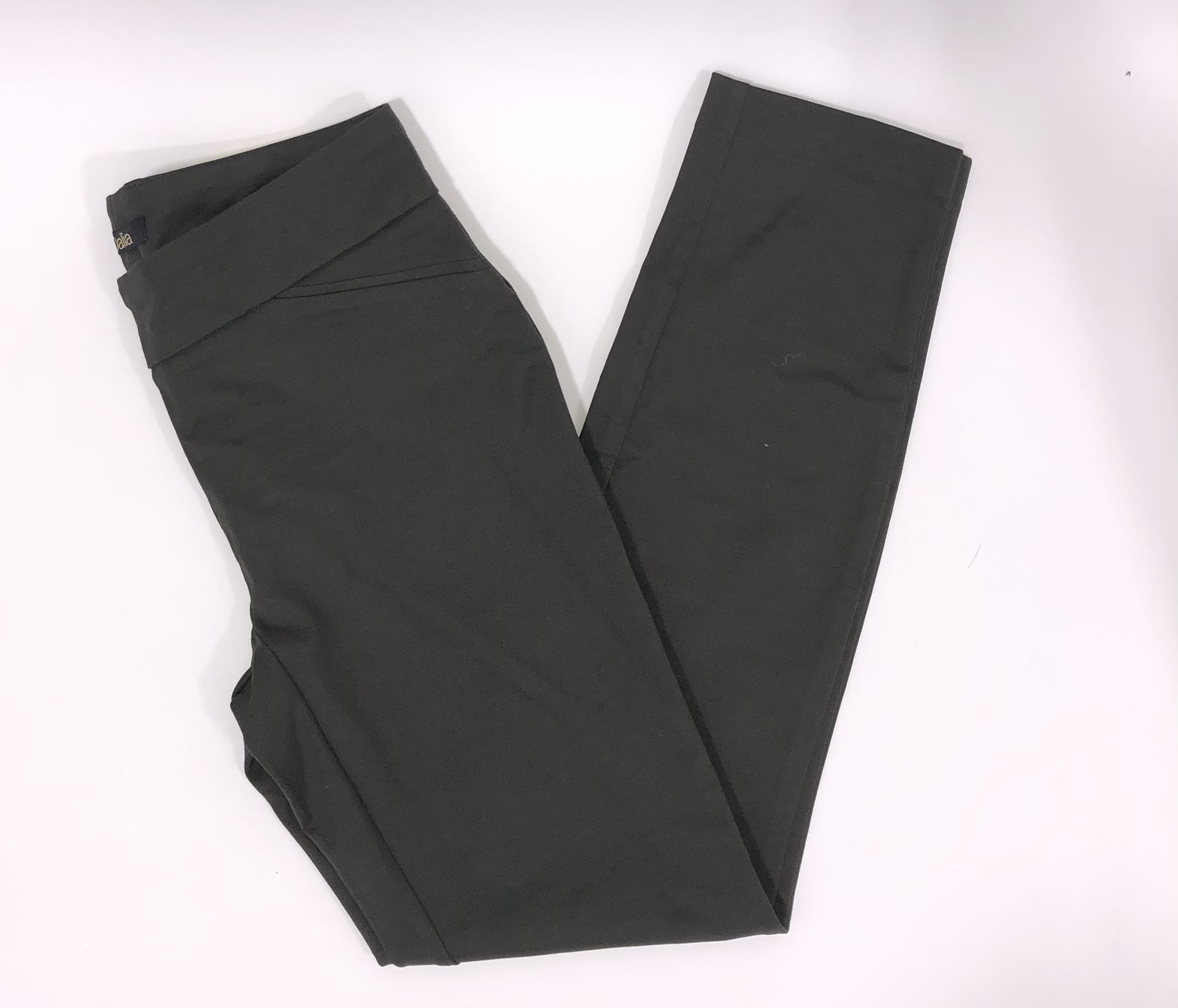 Dalia Women's Pullon Stretch Comfort Slim Leg Pants, Olive Small NEW