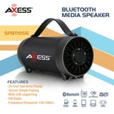 Axess Bluetooth Media Speaker with Equalizer in Silver