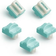 5 Pieces Green Replacement Blade with Automatic Security Safeguard Design for Paper Cutter Trimmers