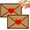(B*2, 23.6 * 35.4 in), variant on Valentine Rug Outdoor, Envelope Heart Artificial Coir Door Mat, Valentine's Day Thickened Wear-Resistant and Non-Slip Red Love Heart Welcome Floor Mats for Indoor/Outdoor(A, 15.7*23.6 in)