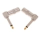 thumbnail image 4 of 2pcs 6.35 mm 1/4 pulgadas Conector Estéreo de ángulo Enchufe de Micrófono de sonido Hugo Enchufe de micrófono, 4 of 10