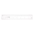 thumbnail image 1 of Unique Bargains Flexible Ruler 8 Inch 0.5mm Scale PET Plastic Covered Thickened Film Straight Ruler, 1 of 6