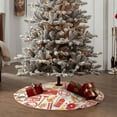 thumbnail image 6 of Bingfone Christmas Tree Skirt Mat Christmas Decoration Interior 30"-Firefighter Icons, 6 of 8