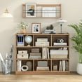 thumbnail image 3 of Patiojoy Wood Storage Cube Bookcase 3 Tier 8 Cube Open Shelf Storage Cabinet with Anti-Toppling Devices Multipurpose Bookshelf Natural, 3 of 9