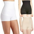 thumbnail image 2 of Women Shapewear Tummy Control Panties High-Waisted Power Shorts Underwear Slimming Boyshorts Female Shaper Shorts, 2 of 8
