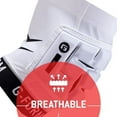 thumbnail image 4 of G-Form Unhinged Lacrosse Elbow Sleeve - Elbow Support Compression Sleeve - White, Adult Large, 4 of 5