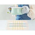 thumbnail image 5 of Unique Bargains 6 Packs Print Placemats for Dining Table Decor Yellow, 5 of 7