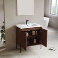 thumbnail image 2 of Ripple 30" Single Bathroom Vanity Set Walnut, 2 of 5