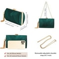 thumbnail image 4 of AOUNQ Clutch Purse for Women Evening Bags Formal Party Wedding Clutches Crossbody Shoulder Bag with Tassel, 4 of 7