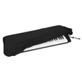 thumbnail image 4 of Electronic Piano Dust Cover, Piano Keyboard Cover, With Storage Bag Light Weight Waterproof For 61-Key Electronic Piano 88-Key Electronic Piano Home  Black 61 Key, 4 of 8