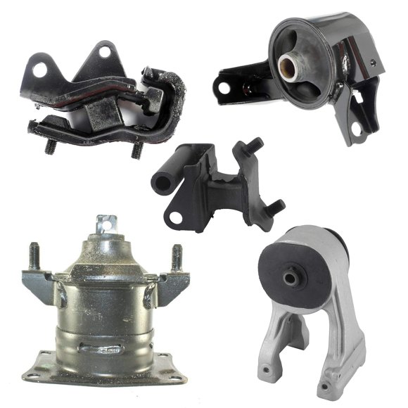 ADVANCE IGNITION Engine Motor and Transmission Mount Compatible with Honda 08-10 Odyssey 3.5L VTEC Version Set of 5PCS 65023 4587 4553 4558 4557 2008 2009 2010