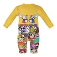 thumbnail image 6 of The Cuphead Show Baby Onesie Romper Footless Infant Long Sleeve Jumpsuit for Boys Girls, 6 of 8