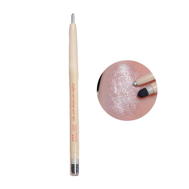 SGACAI Sombra de ojos mate iluminadora con forma de gusano de seda Explosion Flash, resistente al agua, D79C