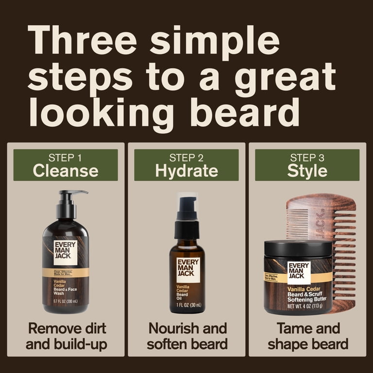 Every Man Jack Vanilla & Cedar Beard Butter, 4 oz photo 8