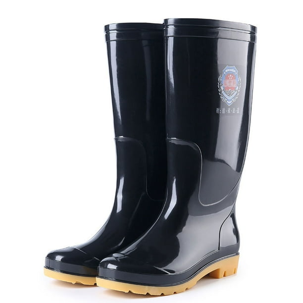 Rain Boots for Adult Unisex Waterproof Long Tube Shoes for Rain