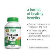 Botanic Choice Vegetable & Fruit Whole Food Supplement, 180 tablets