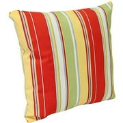 18" Outdoor Toss Pillow, Cove Stripe Cabana