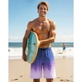 thumbnail image 6 of Justay Story Mens Swim Trunks 9" with 2 in 1 Compression Breathable Liner Zipper Pockets Quick Dry Swim Bathing Suit Summer Beach Shorts, Size S-2XL, 6 of 7
