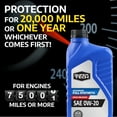 thumbnail image 5 of (4 pack) Super Tech Advanced SAE 0W-20 High Mileage Full Synthetic Motor Oil 1 Quart, 5 of 11