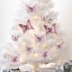 thumbnail image 1 of Adornos navideños de mariposas de malla (paquete de 10) | Decoraciones navideñas rosas huecas | Decoración de plástico resistente para árboles de Navidad | Ideal para envolver regalos con guirnaldas, 1 of 6