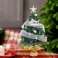 thumbnail image 4 of HomeKingdee Small Mini Table top Christmas Tree Little Prelit Christmas Tree Decorated Gift Boxes and Hanging Ornaments for DIY Christmas Decoration, 4 of 6