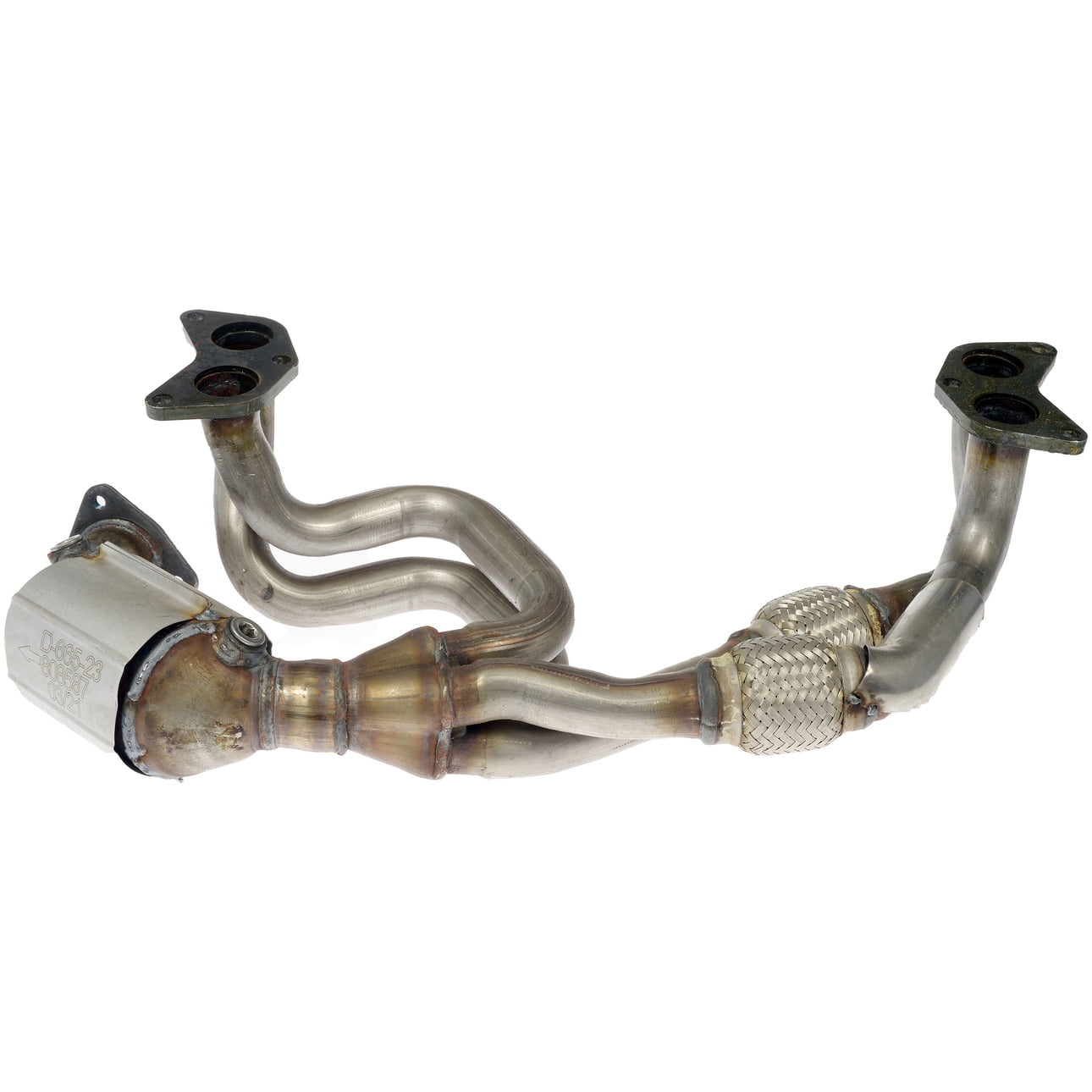 Dorman 673-8161 Driver Side Catalytic Converter with Integrated Exhaust Manifold for Specific Nissan Models