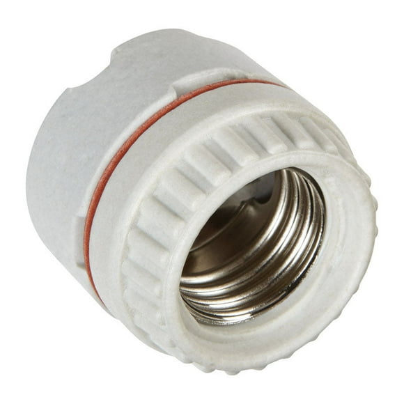 Ring Socket Jandorf, base mediana de porcelana, 250 V, 660 W, 1 paquete