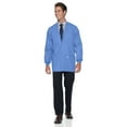 thumbnail image 5 of Landau Essentials Relaxed Fit 5-Pocket Snap-Front Scrub Jacket for Men 7551, 5 of 6