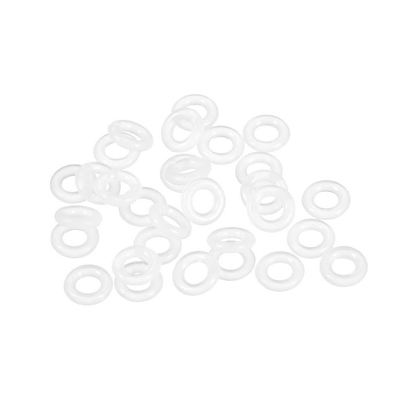 Silicone O-Rings, 4mm Inner Diameter, 8mm OD, 2mm Width Seal Gasket 30pcs