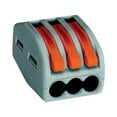 thumbnail image 1 of Wago 51015200 Gray 3 Conductor Compact Connector, 1 of 1