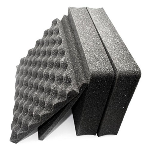 Gero Custom Cut Foam Hand Gun Case Precut Customizable Camera foam Egg