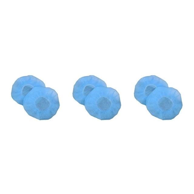 crativent Non-woven Dust-proof Sweat-Proof Disposable Headphone Covers Sanitary for Protection Replacement Accessories Internet Type 12 3Set