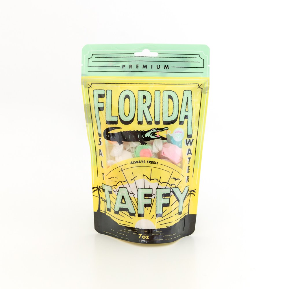 Taffy Shop Florida Saltwater Taffy 7oz Bag
