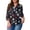 Black, variant on Women’s 250th Anniversary Usa Plus Size Shirt L-5xl V Neck 3/4 Sleeves Patriotic 4th Of July Top Casual Loose Fit Trendy Blouse Shirt,Blue 4XL