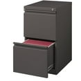 thumbnail image 2 of Bowery Hill 20"D Mobile Pedestal 2-Drawer Filing Cabinet File/File - Espresso, 2 of 6