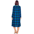 thumbnail image 2 of Ashford & Brooks Women's Flannel Plaid Long Sleeve Nightgown, 2 of 2