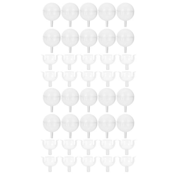 KAKOWELY 40 piezas de soporte para ramo de chocolate, flores, paquete de dulces, base para ramo, base de fijación DIY