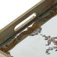 thumbnail image 4 of A&B Home Rectangular Mirrored Decorative Tray 18x13 Blue, 4 of 5