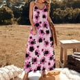 thumbnail image 2 of Animal Print Patterns Sleeveless Dress for Women Clothing Female Women's Summer Skirt, 2 of 7