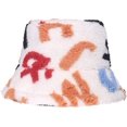 thumbnail image 2 of CoCopeaunts Black Bucket Hat for Women Outdoor Foldable Fisherman Hat for Men Lambs Wool Cute Girls Casual Winter Warm Basin Hat, 2 of 8